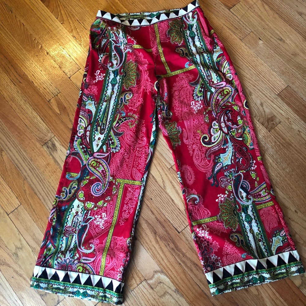 Wide leg pants